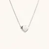 Elliot Heart Pendant Engravable Necklace