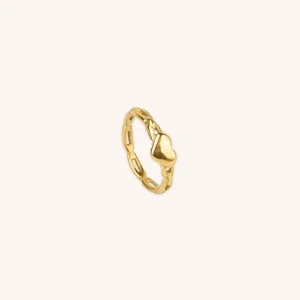 Heart Chain Ring